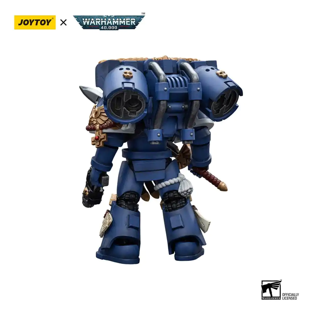 Warhammer 40k Actionfigur 1/18 Ultramarines Vanguard Veteran Sergeant 12 cm Produktfoto