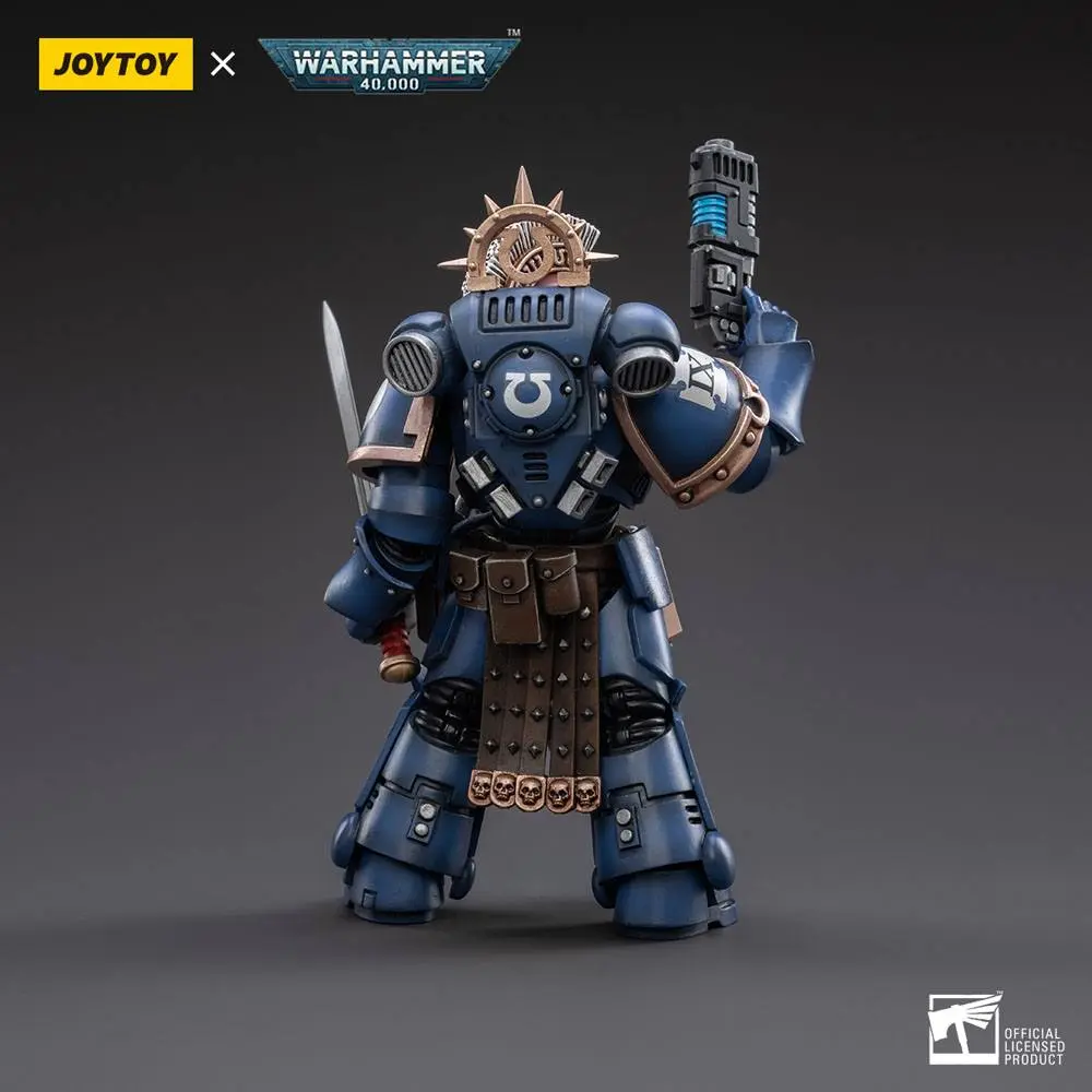 Warhammer 40k Actionfigur 1/18 Ultramarines Veteran Sergeant Icastus 12 cm Produktfoto