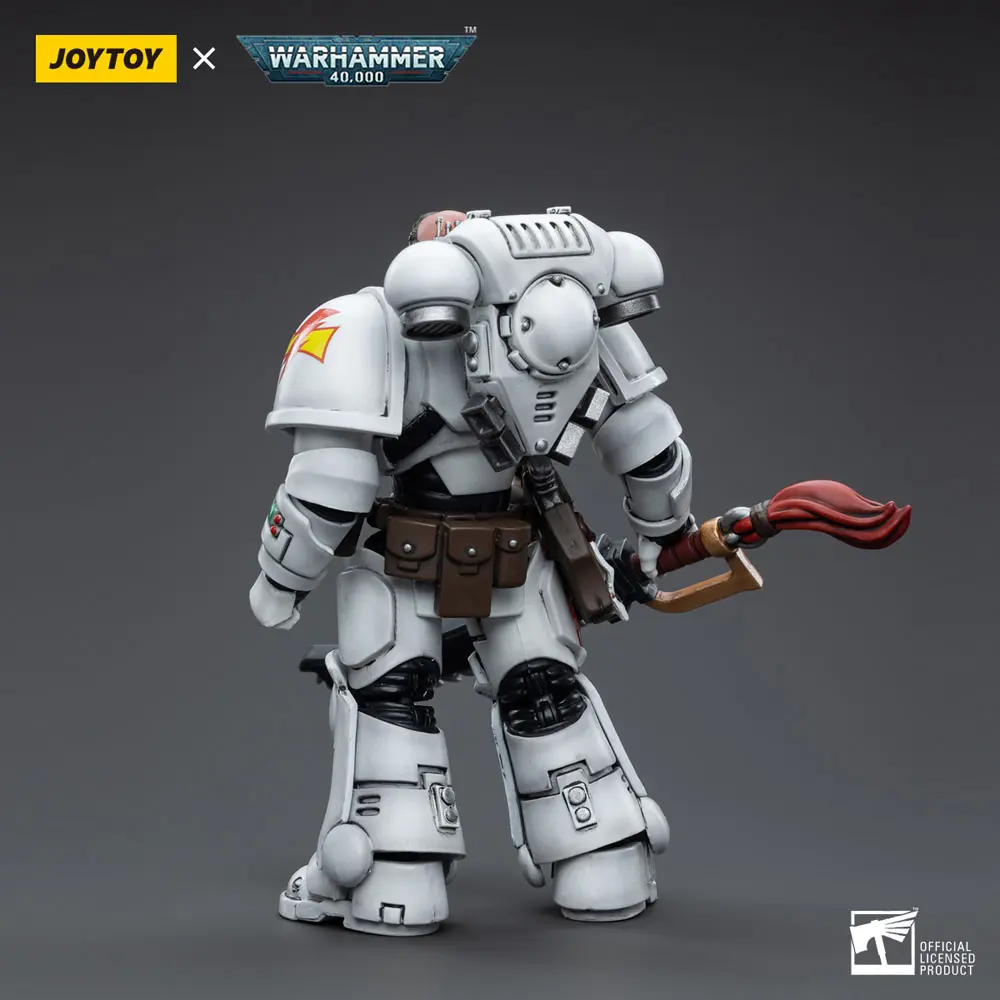Warhammer 40k Actionfigur 1/18 White Scars Assault Intercessor Brother Batjargal 12 cm Produktfoto
