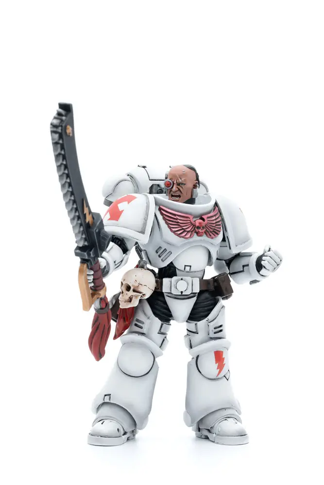 Warhammer 40k Actionfigur 1/18 White Scars Assault Intercessor Brother Batjargal 12 cm Produktfoto