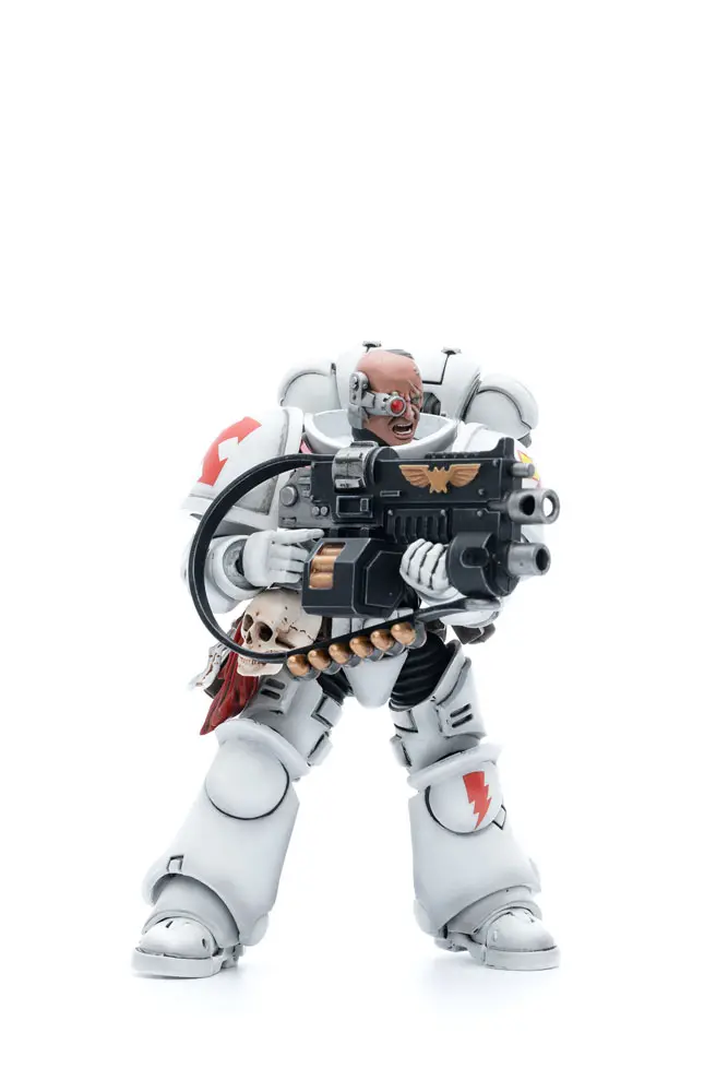 Warhammer 40k Actionfigur 1/18 White Scars Assault Intercessor Brother Batjargal 12 cm Produktfoto