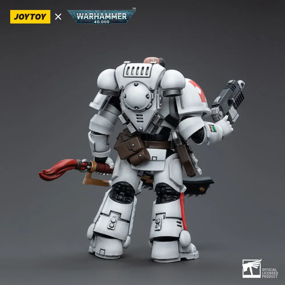 Warhammer 40k Actionfigur 1/18 White Scars Assault Intercessor Sergeant Tsendbaatar 12 cm termékfotó