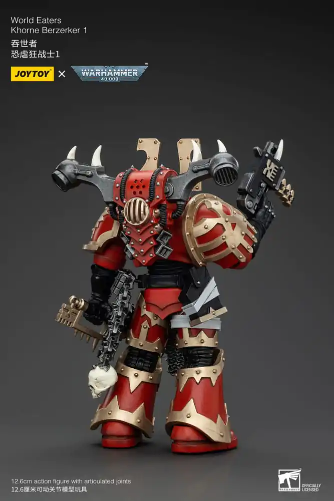 Warhammer 40k Actionfigur 1/18 World Eaters Khorne Berzerker 1 13 cm termékfotó