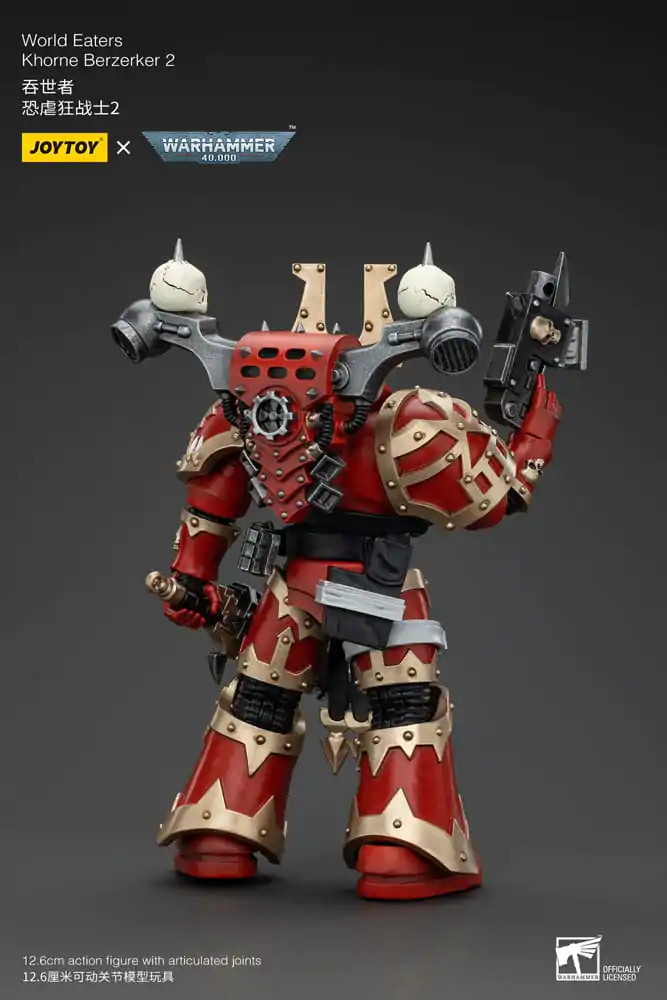 Warhammer 40k Actionfigur 1/18 World Eaters Khorne Berzerker 2 13 cm termékfotó