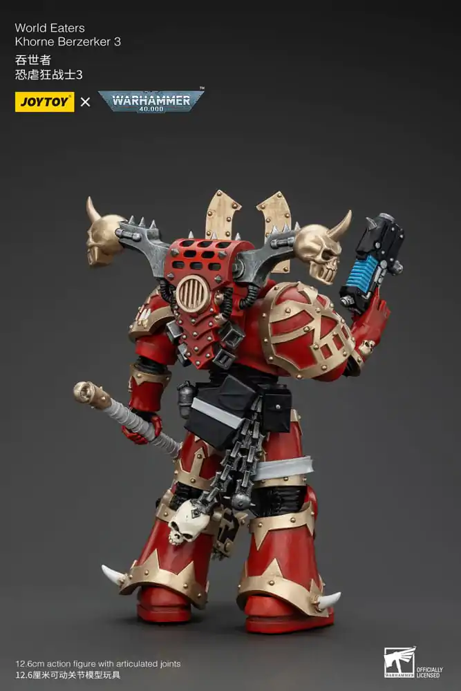 Warhammer 40k Actionfigur 1/18 World Eaters Khorne Berzerker 3 13 cm termékfotó