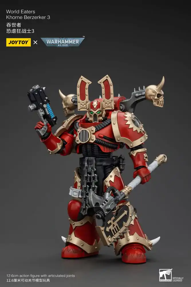 Warhammer 40k Actionfigur 1/18 World Eaters Khorne Berzerker 3 13 cm termékfotó