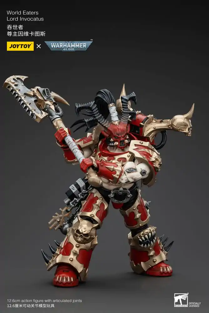 Warhammer 40k Actionfigur 1/18 World Eaters Lord Invocatus 13 cm termékfotó