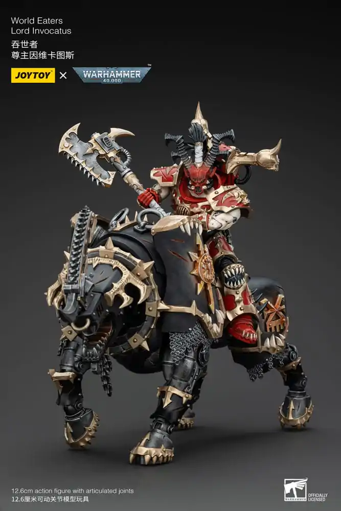 Warhammer 40k Actionfigur 1/18 World Eaters Lord Invocatus 13 cm termékfotó