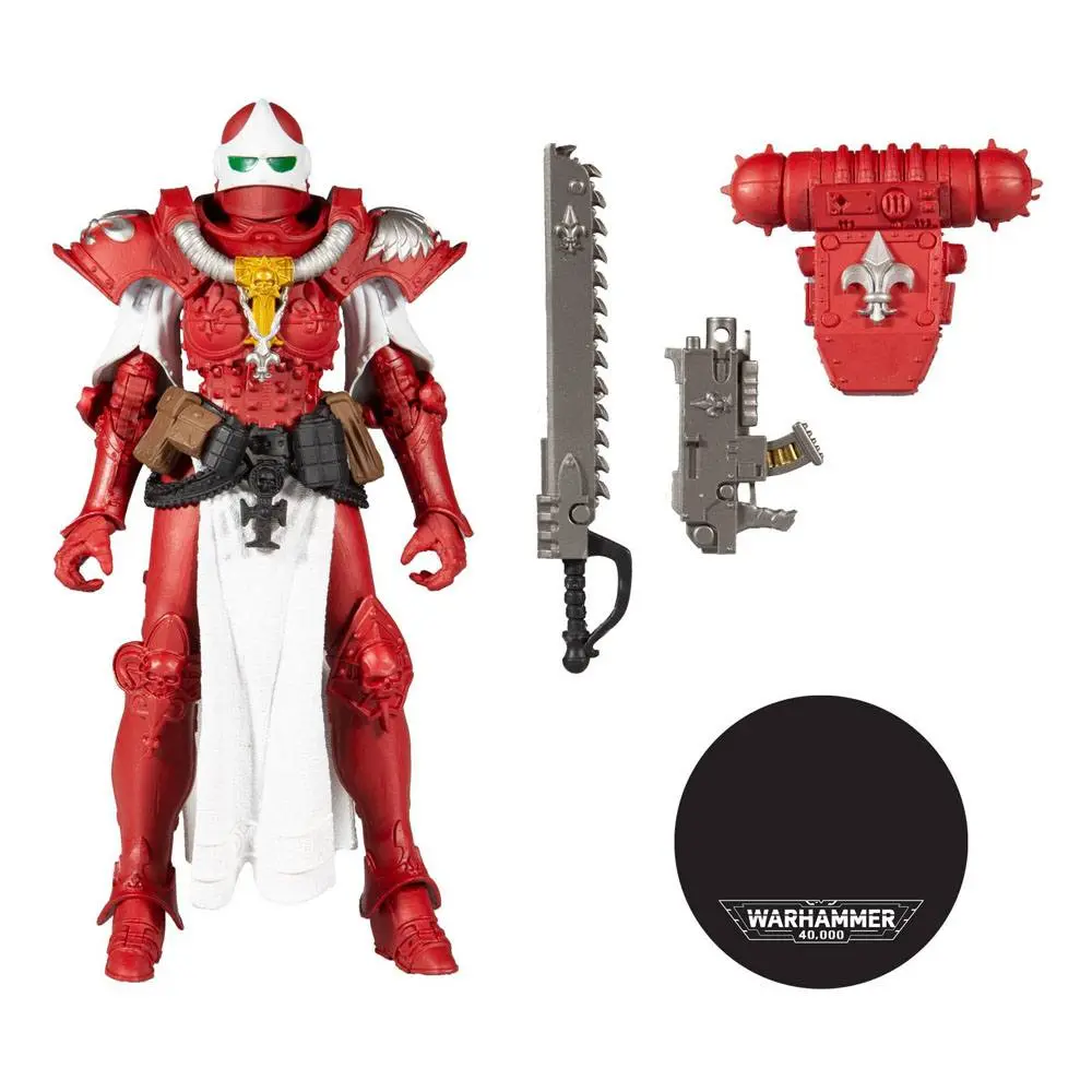 Warhammer 40k Actionfigur Adepta Sororitas Battle Sister (Order of The Bloody Rose) 18 cm Produktfoto