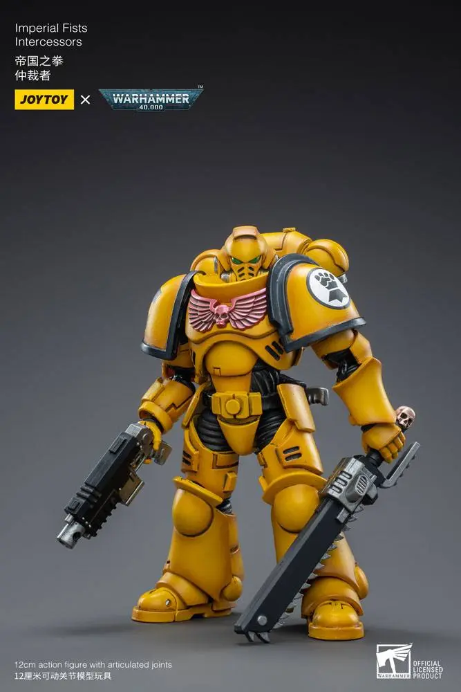 Warhammer 40k Actionfigur 1/18 Imperial Fists Intercessors 12 cm Produktfoto