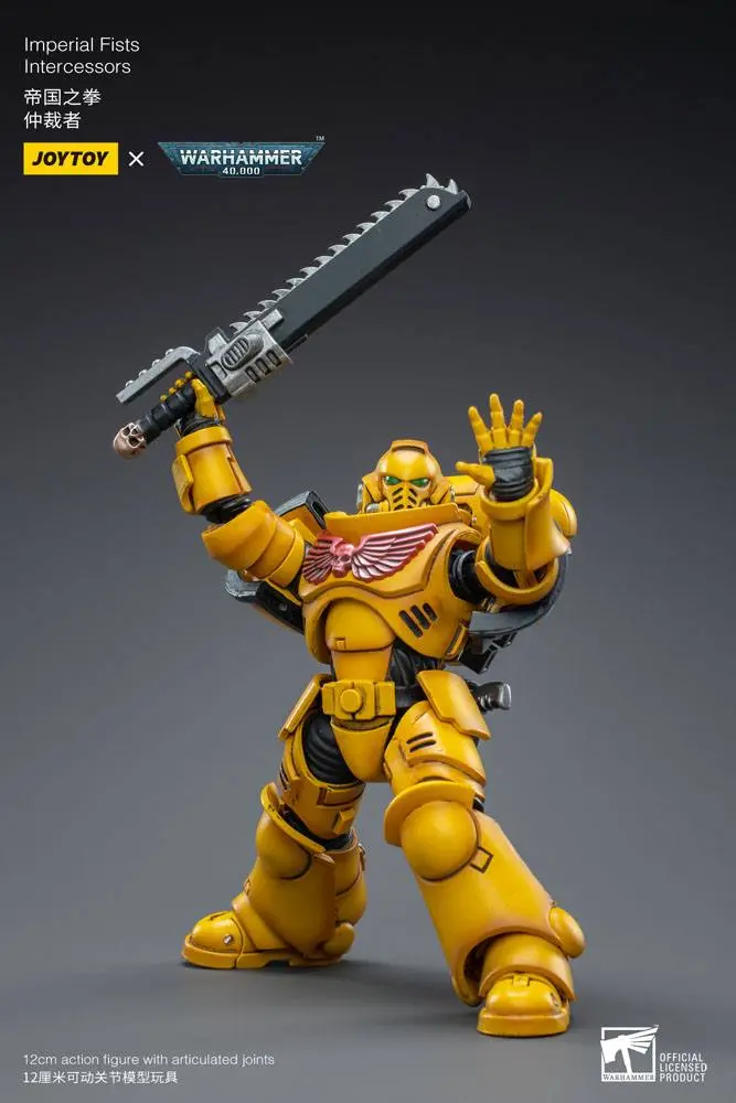Warhammer 40k Actionfigur 1/18 Imperial Fists Intercessors 12 cm Produktfoto