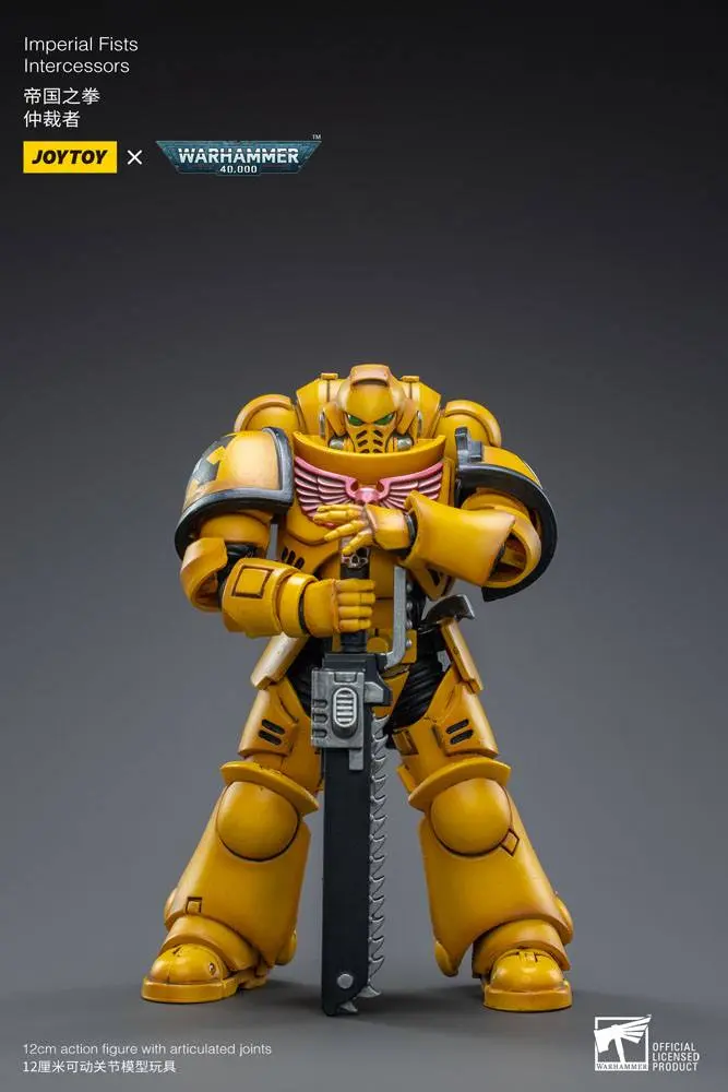 Warhammer 40k Actionfigur 1/18 Imperial Fists Intercessors 12 cm Produktfoto