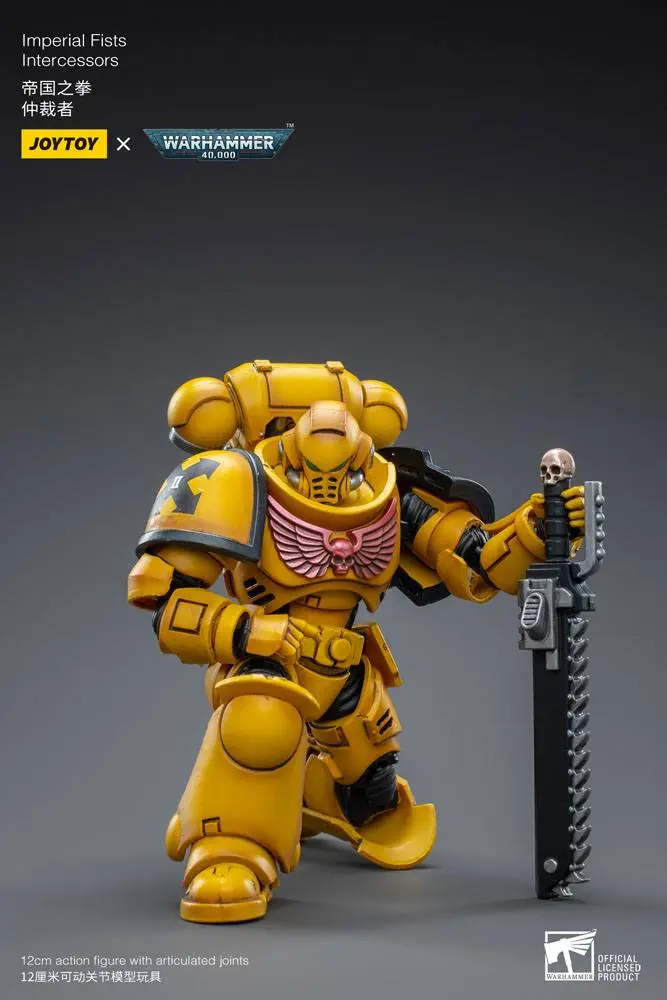 Warhammer 40k Actionfigur 1/18 Imperial Fists Intercessors 12 cm Produktfoto