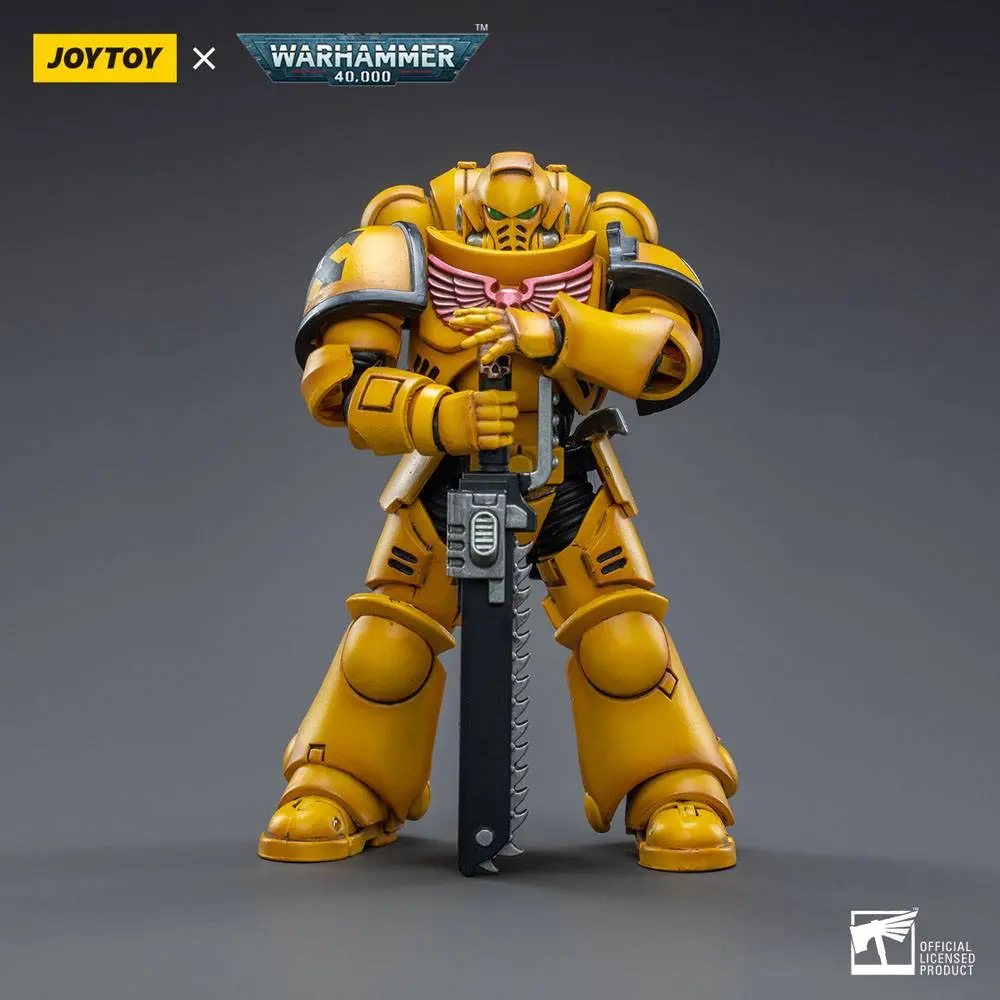 Warhammer 40k Actionfigur 1/18 Imperial Fists Intercessors 12 cm Produktfoto
