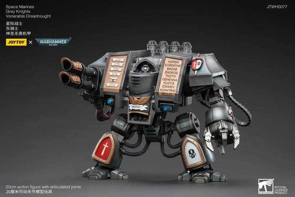 Warhammer 40k Actionfigur 1/18 Grey Knights Venerable Dreadnought Produktfoto