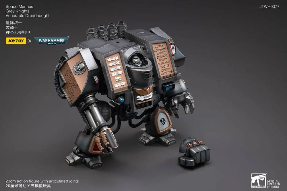 Warhammer 40k Actionfigur 1/18 Grey Knights Venerable Dreadnought Produktfoto