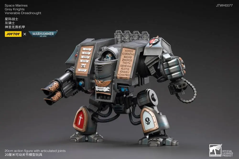 Warhammer 40k Actionfigur 1/18 Grey Knights Venerable Dreadnought Produktfoto