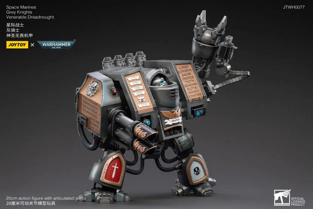 Warhammer 40k Actionfigur 1/18 Grey Knights Venerable Dreadnought Produktfoto