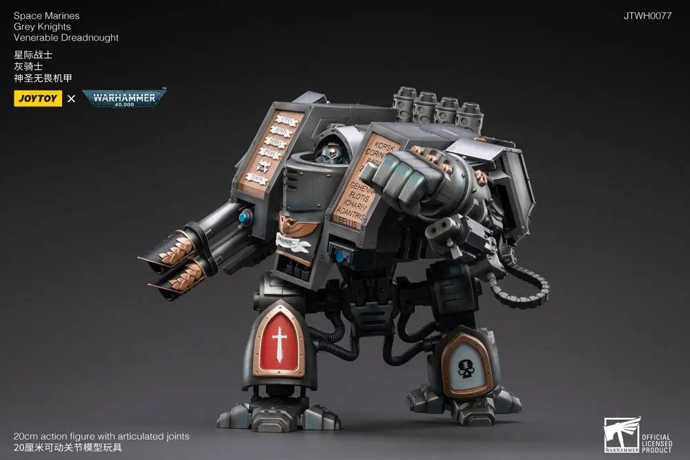 Warhammer 40k Actionfigur 1/18 Grey Knights Venerable Dreadnought Produktfoto