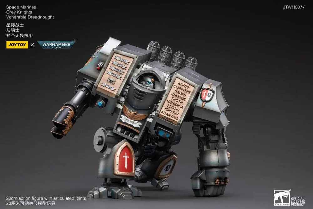 Warhammer 40k Actionfigur 1/18 Grey Knights Venerable Dreadnought Produktfoto