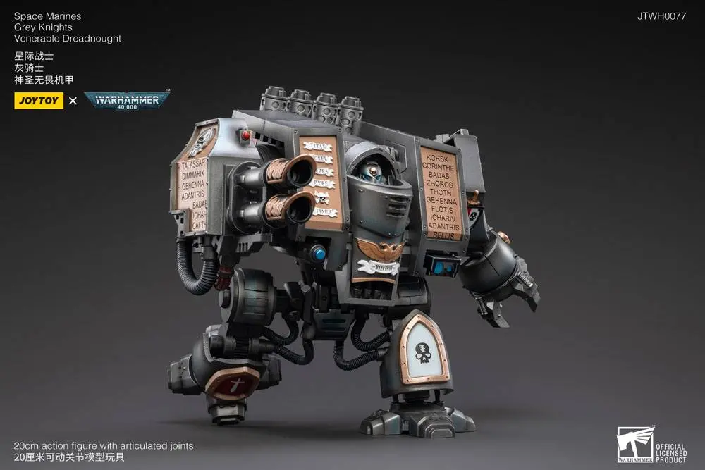 Warhammer 40k Actionfigur 1/18 Grey Knights Venerable Dreadnought Produktfoto