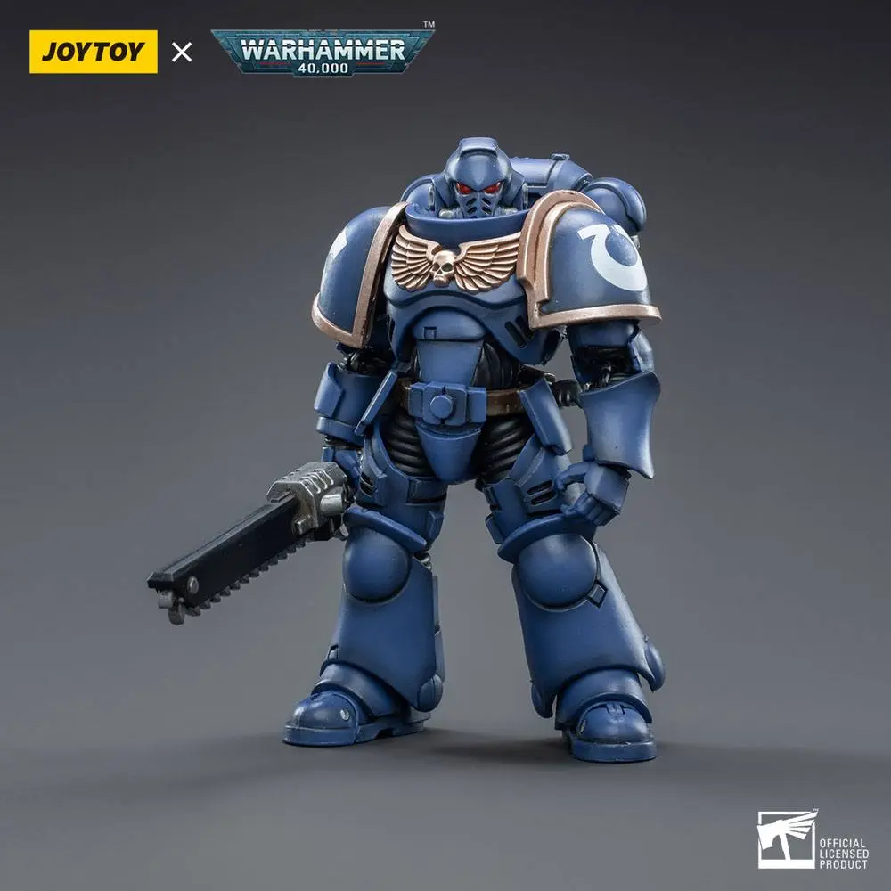 Warhammer 40k Actionfigur 1/18 Ultramarines Intercessors 12 cm Produktfoto