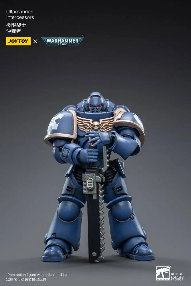 Warhammer 40k Actionfigur 1/18 Ultramarines Intercessors 12 cm Produktfoto