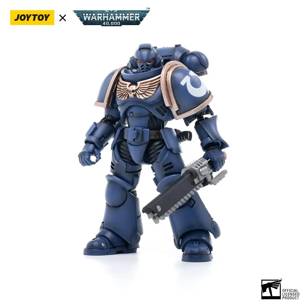 Warhammer 40k Actionfigur 1/18 Ultramarines Intercessors 12 cm Produktfoto