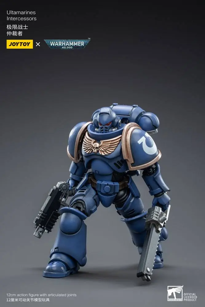 Warhammer 40k Actionfigur 1/18 Ultramarines Intercessors 12 cm Produktfoto