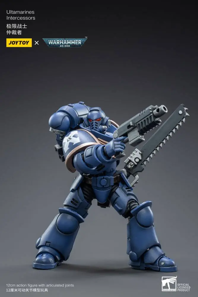 Warhammer 40k Actionfigur 1/18 Ultramarines Intercessors 12 cm Produktfoto