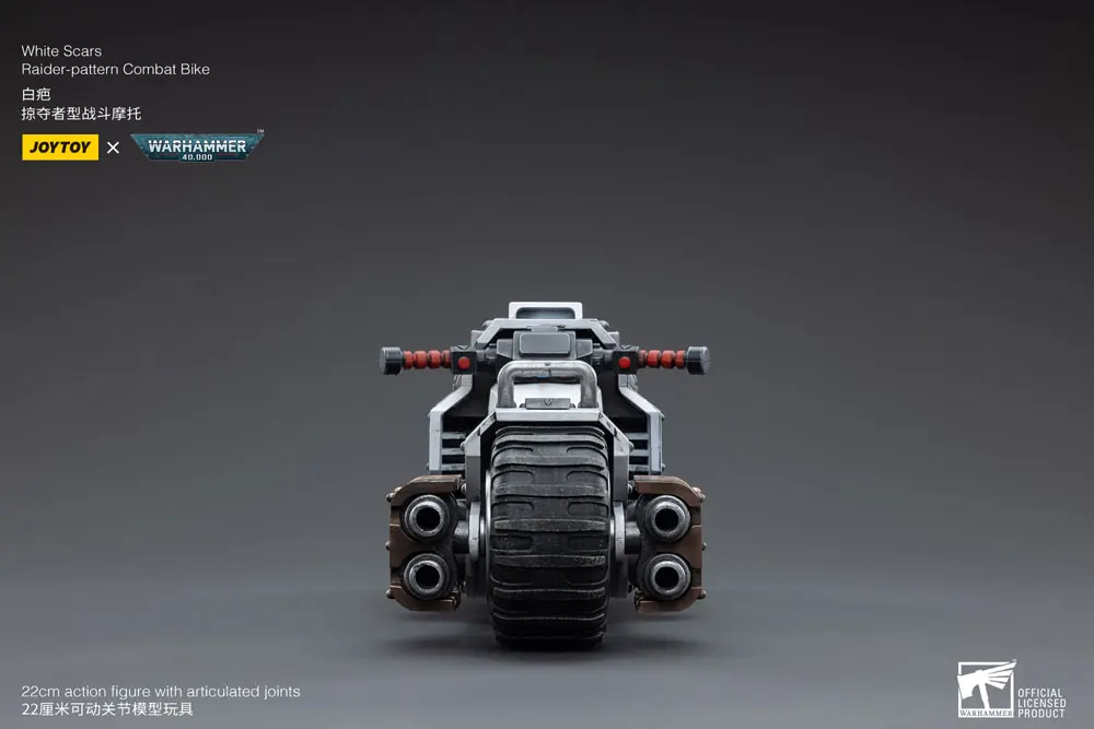 Warhammer 40k Fahrzeug 1/18 White Scars Raider-pattern Combat Bike 22 cm Produktfoto