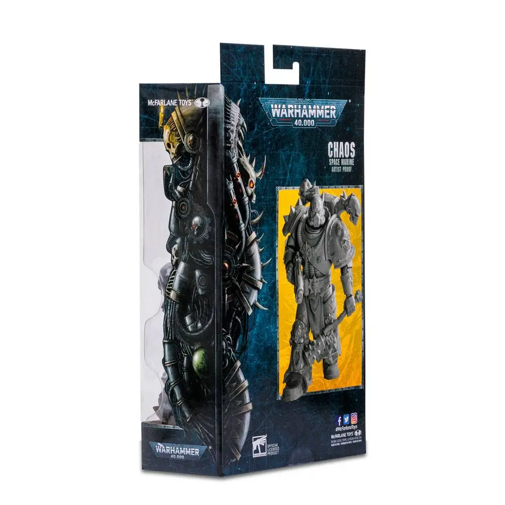 Warhammer 40k Actionfigur Chaos Space Marine (Artist Proof) 18 cm Produktfoto