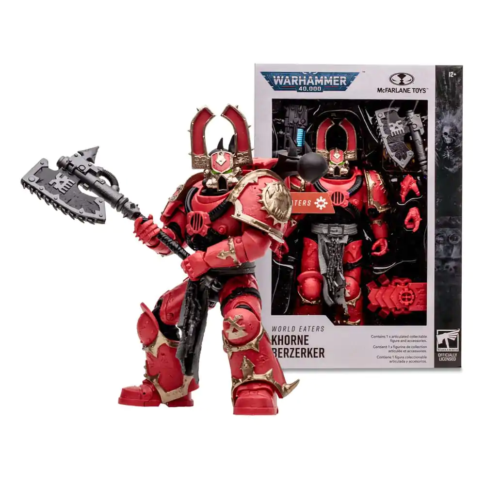 Warhammer 40k Actionfigur Chaos Space Marines (World Eater) 18 cm Produktfoto