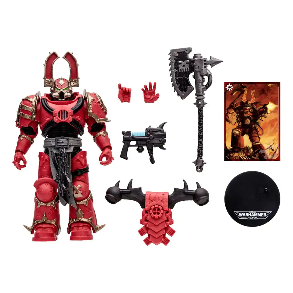 Warhammer 40k Actionfigur Chaos Space Marines (World Eater) 18 cm Produktfoto