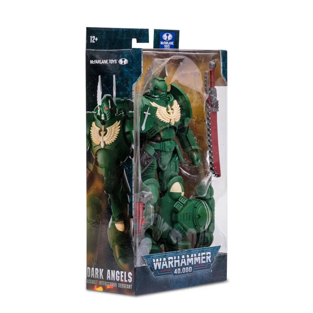 Warhammer 40k Actionfigur Dark Angels Assault Intercessor Sergeant 18 cm Produktfoto