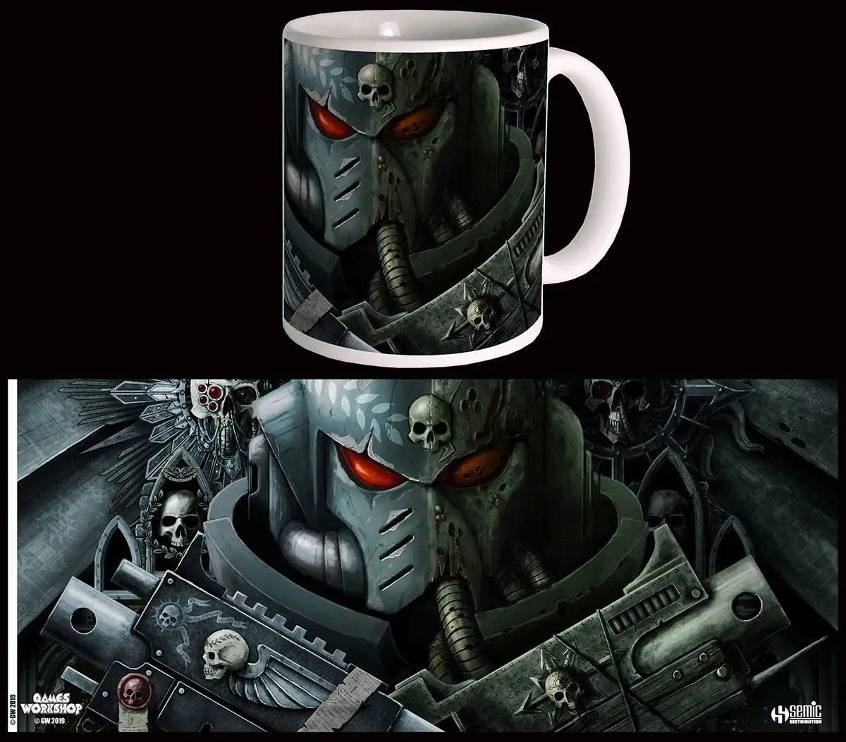 Warhammer 40K Tasse Frontispiece termékfotó