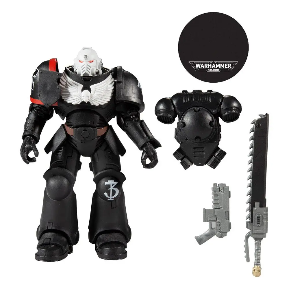 Warhammer 40k Actionfigur Raven Guard Veteran Sergeant 18 cm Produktfoto
