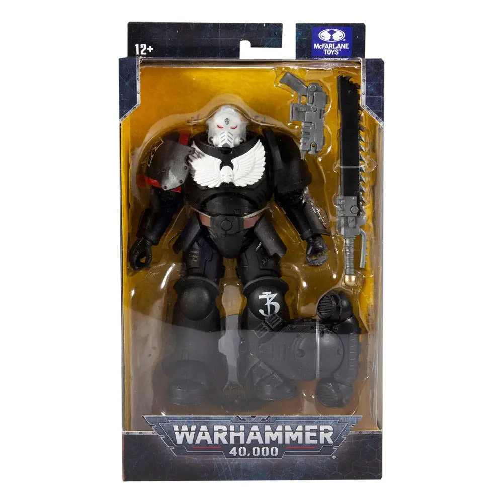 Warhammer 40k Actionfigur Raven Guard Veteran Sergeant 18 cm Produktfoto