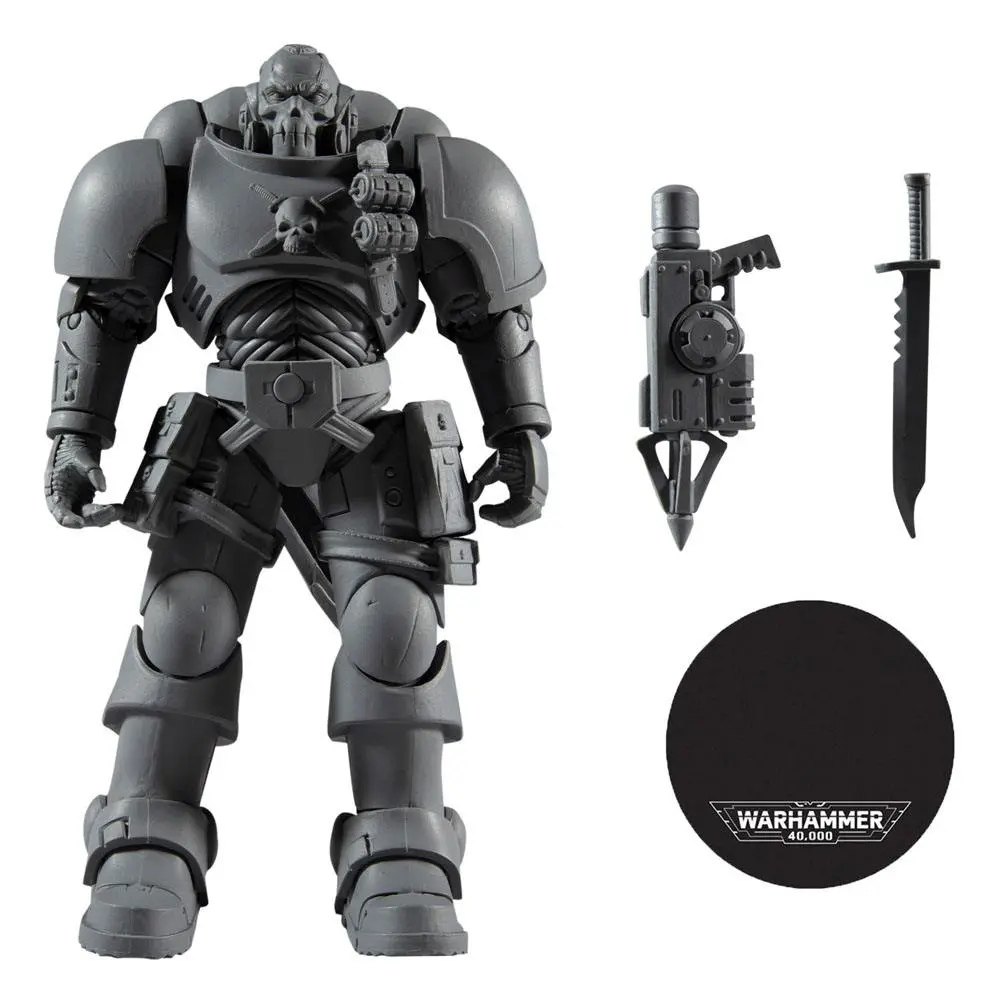 Warhammer 40k Actionfigur Space Marine Reiver (Artist Proof) with Grapnel Launcher 18 cm Produktfoto
