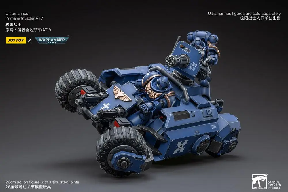 Warhammer 40k Fahrzeug 1/18 Ultramarines Primaris Invader ATV 26 cm Produktfoto