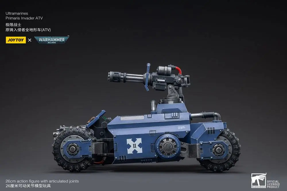 Warhammer 40k Fahrzeug 1/18 Ultramarines Primaris Invader ATV 26 cm Produktfoto