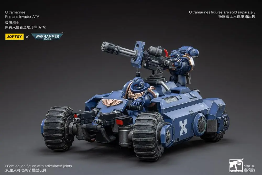 Warhammer 40k Fahrzeug 1/18 Ultramarines Primaris Invader ATV 26 cm Produktfoto