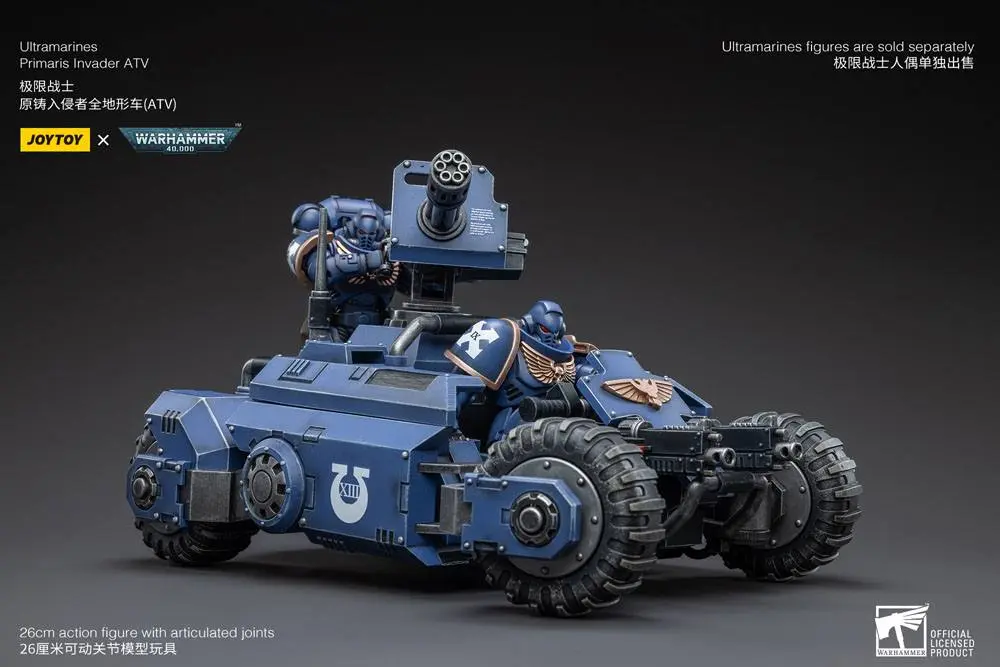 Warhammer 40k Fahrzeug 1/18 Ultramarines Primaris Invader ATV 26 cm Produktfoto