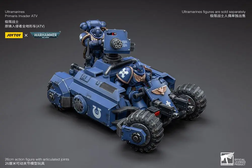 Warhammer 40k Fahrzeug 1/18 Ultramarines Primaris Invader ATV 26 cm Produktfoto