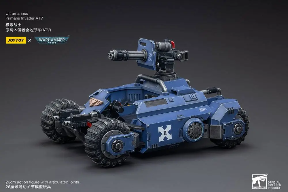 Warhammer 40k Fahrzeug 1/18 Ultramarines Primaris Invader ATV 26 cm Produktfoto