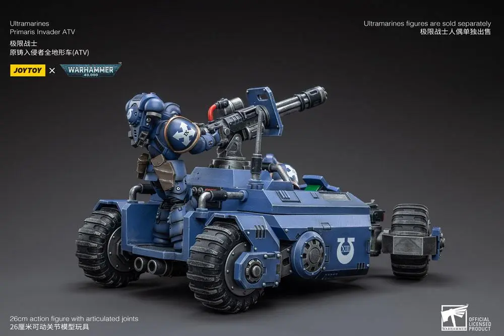 Warhammer 40k Fahrzeug 1/18 Ultramarines Primaris Invader ATV 26 cm Produktfoto