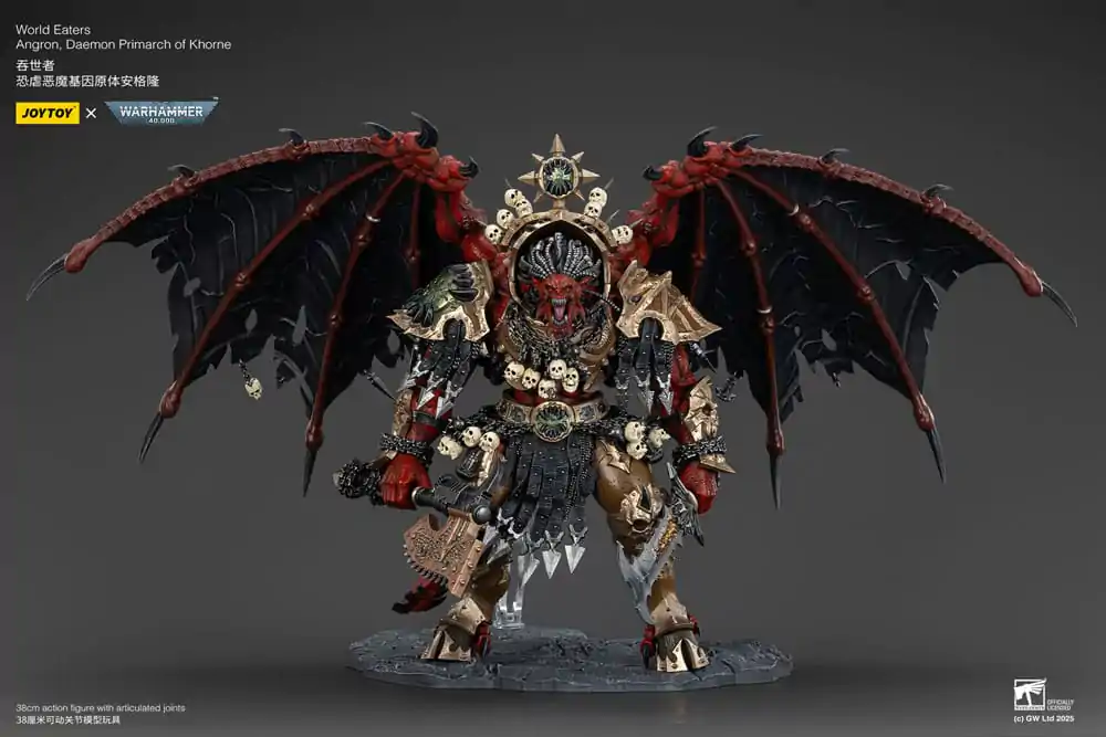 Warhammer 40k Actionfigur World Eaters Angron Daemon Primarch of Khorne 48 cm Produktfoto