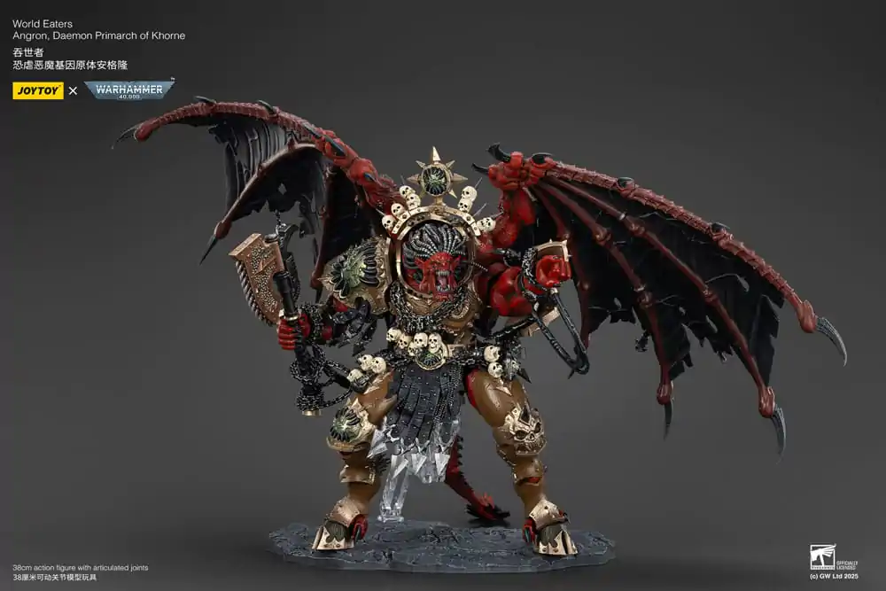 Warhammer 40k Actionfigur World Eaters Angron Daemon Primarch of Khorne 48 cm Produktfoto