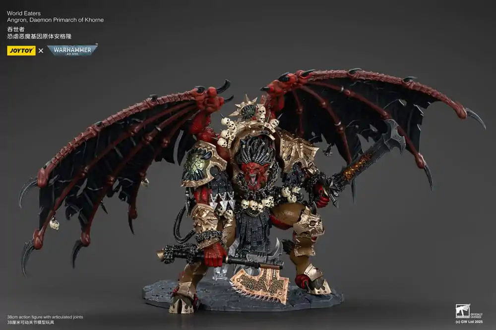 Warhammer 40k Actionfigur World Eaters Angron Daemon Primarch of Khorne 48 cm Produktfoto