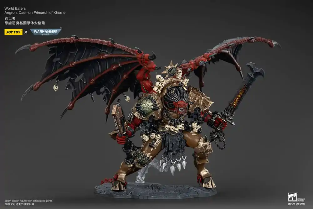 Warhammer 40k Actionfigur World Eaters Angron Daemon Primarch of Khorne 48 cm Produktfoto